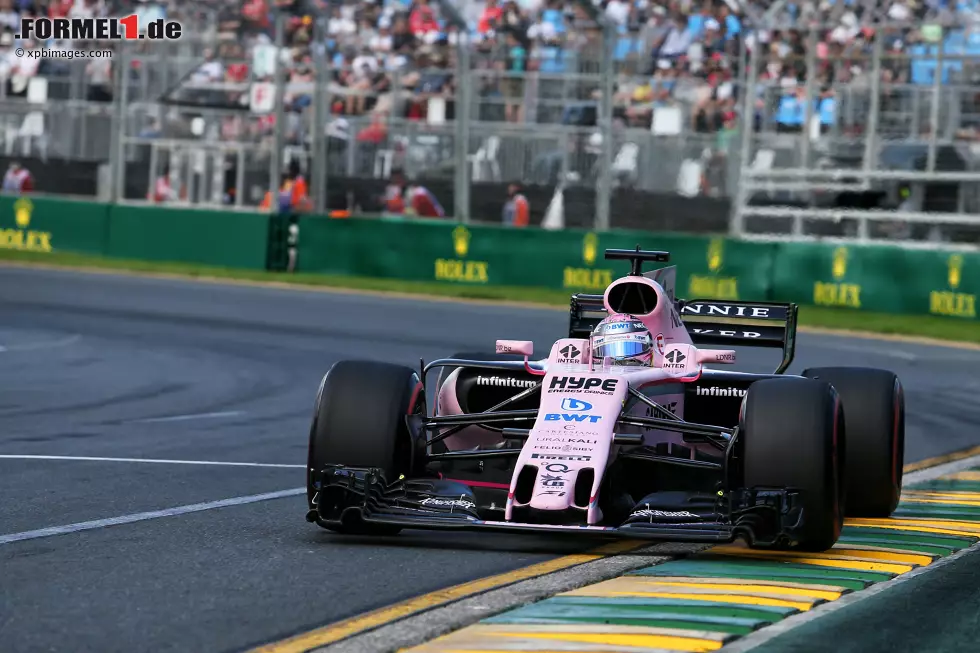 Foto zur News: Sergio Perez (Force India)