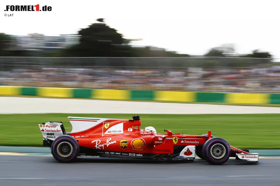 Foto zur News: Sebastian Vettel (Ferrari)