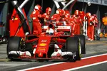 Foto zur News: Sebastian Vettel (Ferrari)