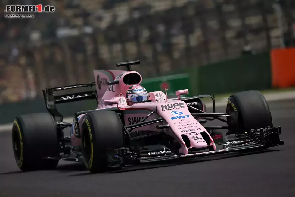 Foto zur News: Sergio Perez (Force India)