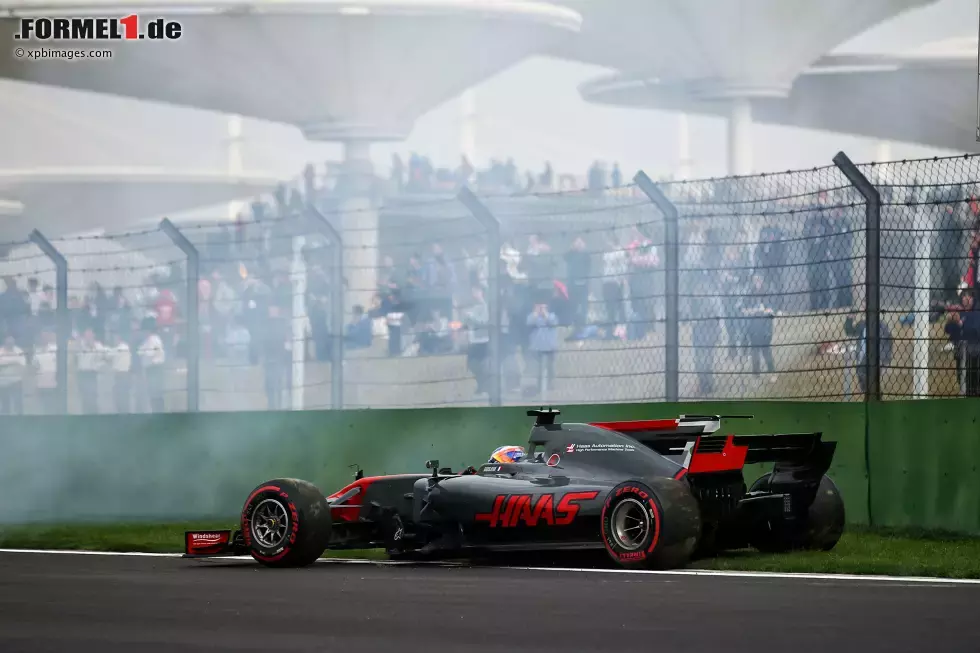 Foto zur News: Romain Grosjean (Haas)