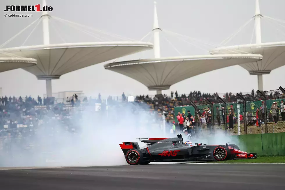 Foto zur News: Romain Grosjean (Haas)