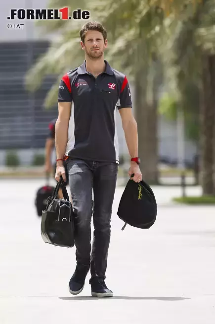 Foto zur News: Romain Grosjean (Haas)