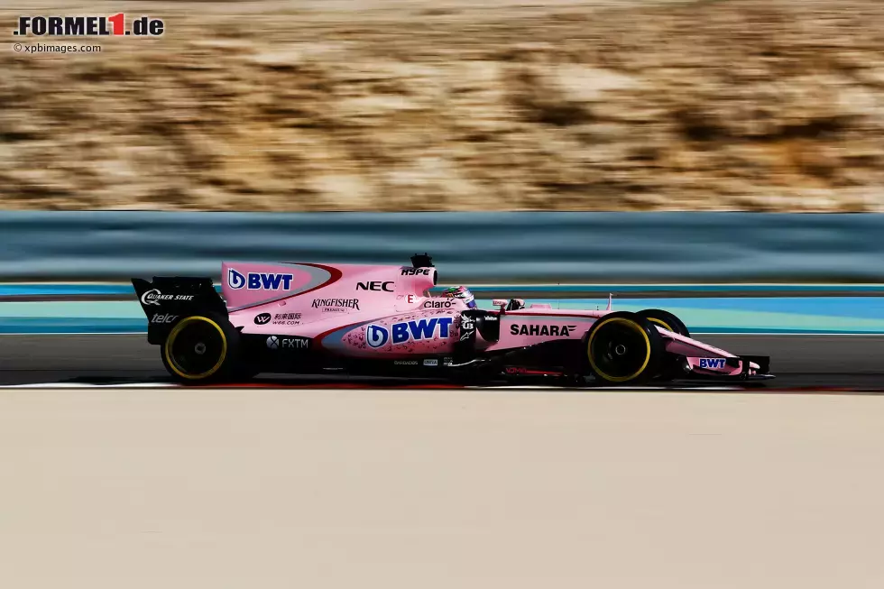 Foto zur News: Sergio Perez (Force India)