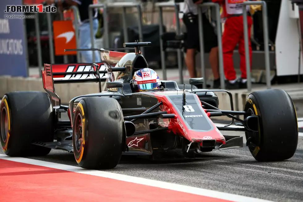 Foto zur News: Romain Grosjean (Haas)