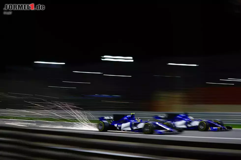 Foto zur News: Pascal Wehrlein und Marcus Ericsson (Sauber)