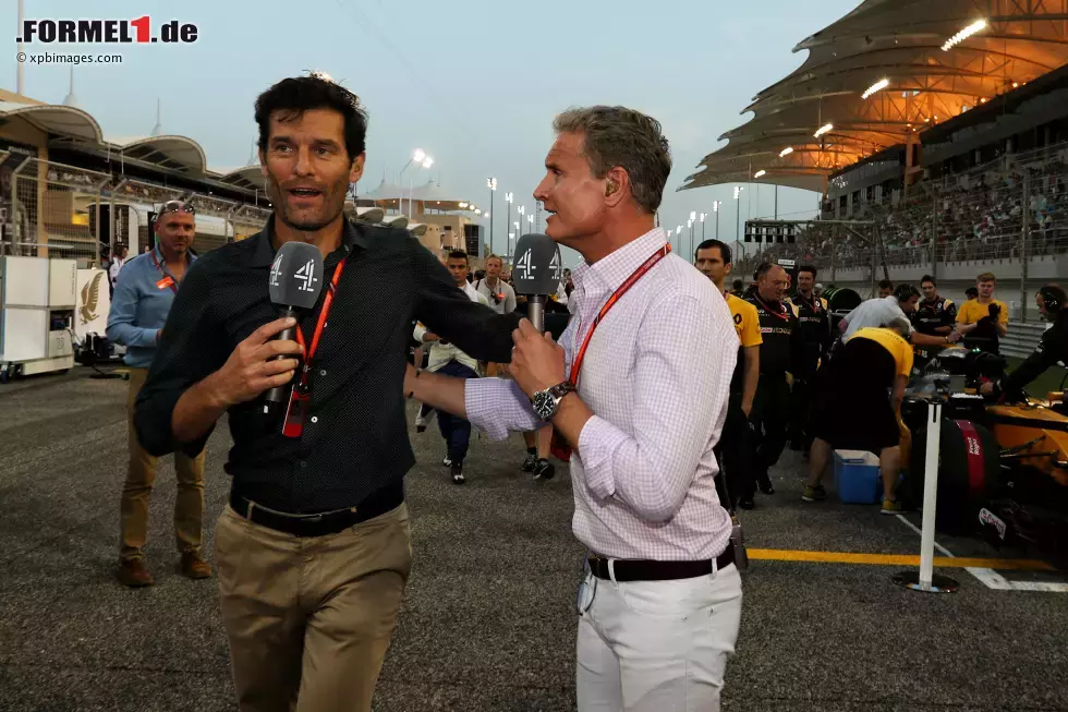 Foto zur News: Mark Webber und David Coulthard