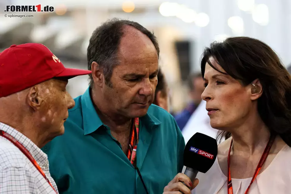 Foto zur News: Niki Lauda und Gerhard Berger