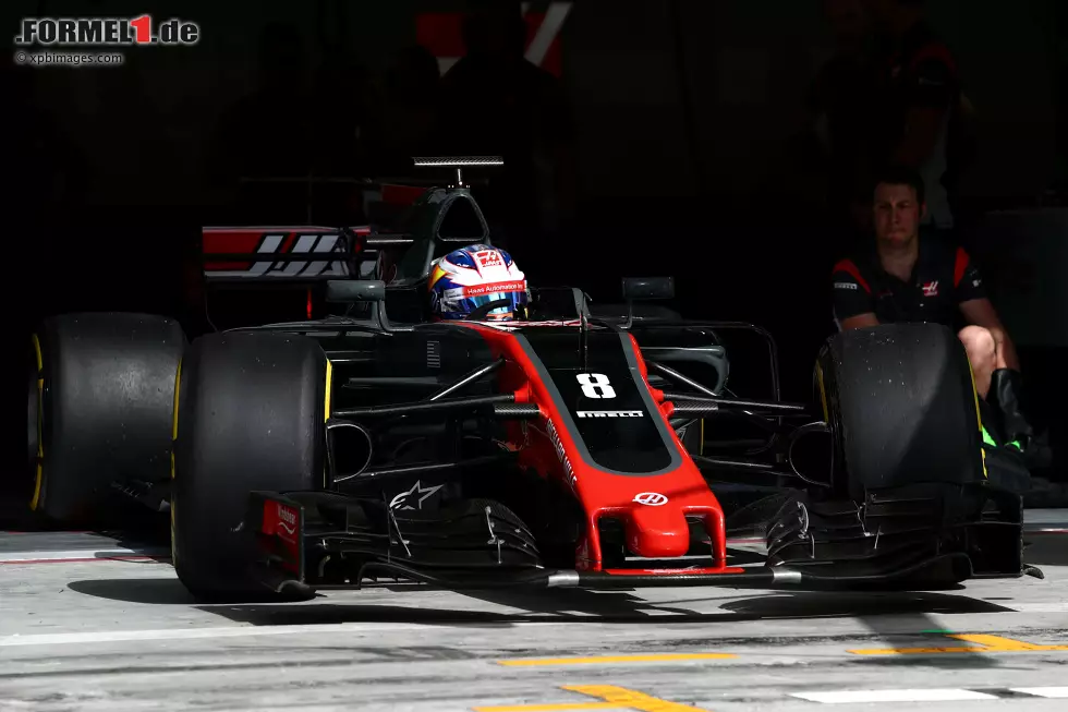 Foto zur News: Romain Grosjean (Haas)