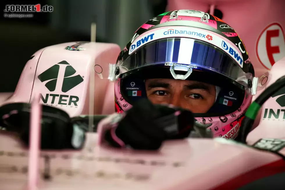 Foto zur News: Sergio Perez (Force India)