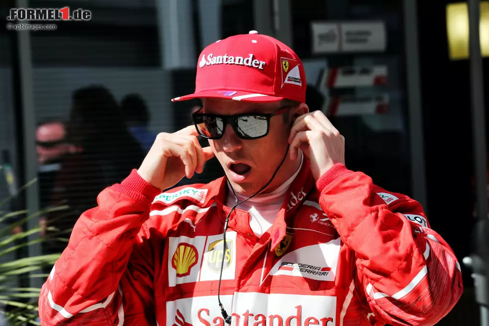 Foto zur News: Kimi Räikkönen (Ferrari)