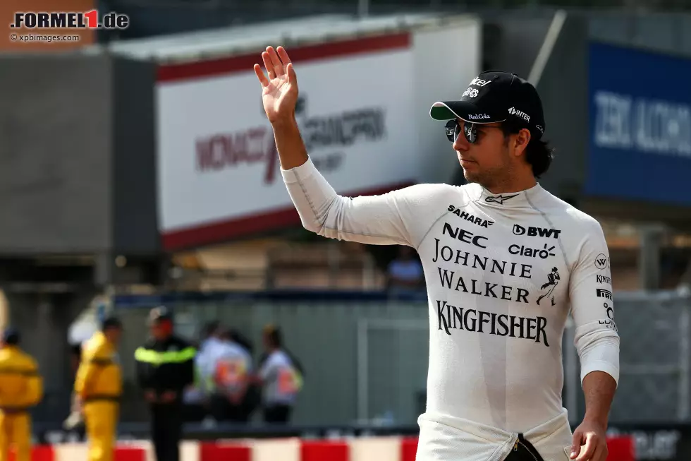 Foto zur News: Sergio Perez (Force India)