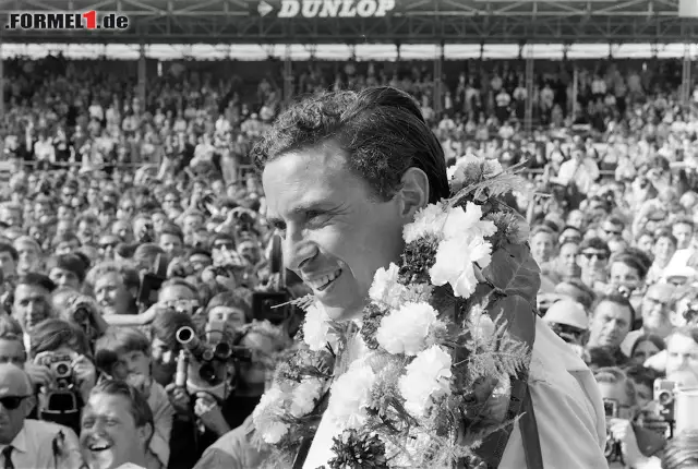 Foto zur News: Jim Clark: Indianapolis (1965) und Formel-1-WM (1963, 1965).