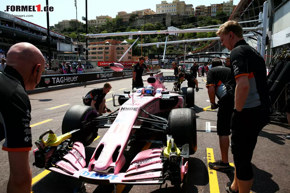 Foto zur News: Sergio Perez (Force India)