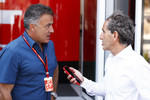 Foto zur News: Jean Alesi und Alain Prost