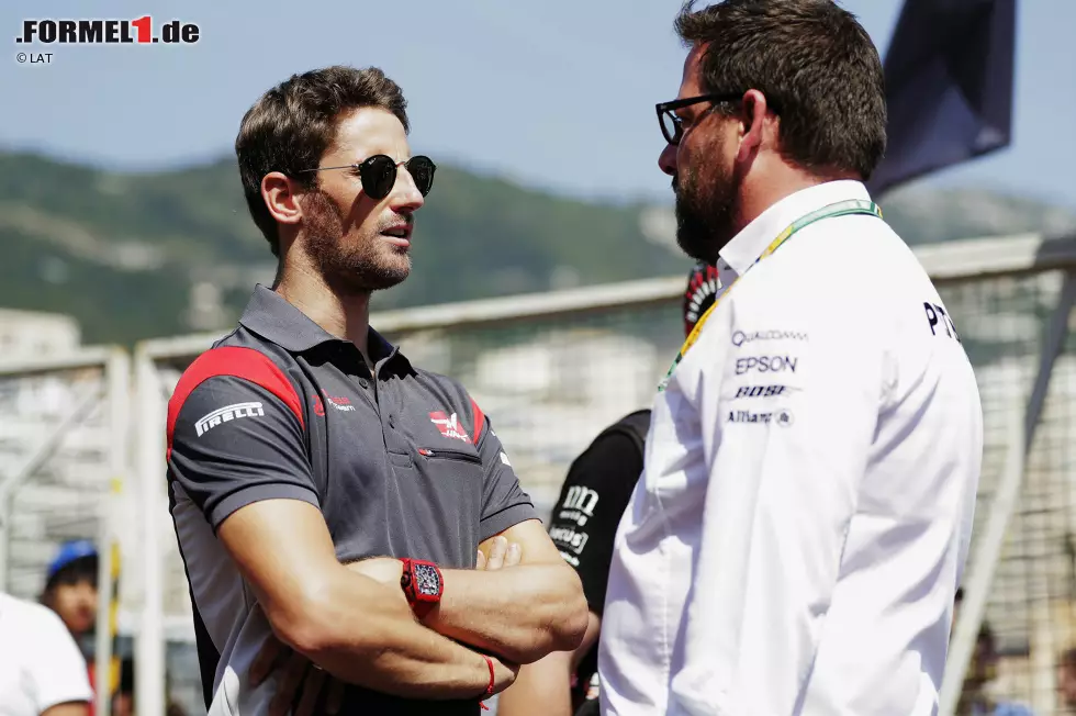 Foto zur News: Romain Grosjean (Haas)