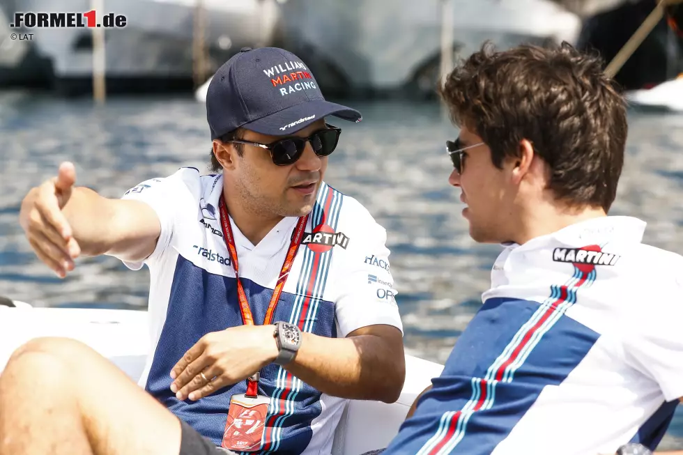 Foto zur News: Felipe Massa (Williams) und Lance Stroll (Williams)