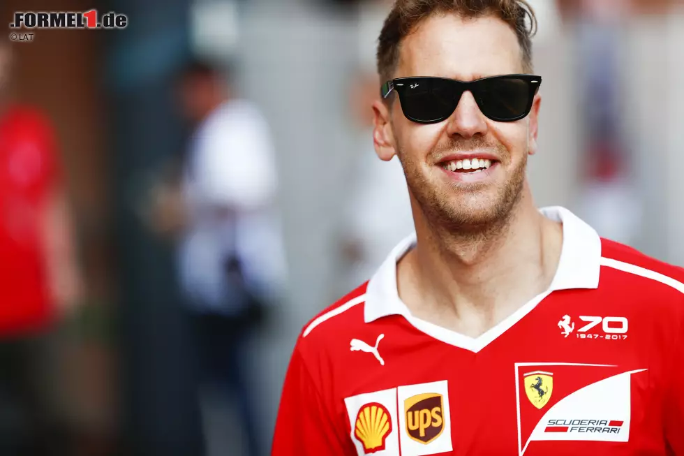 Foto zur News: Sebastian Vettel (Ferrari)