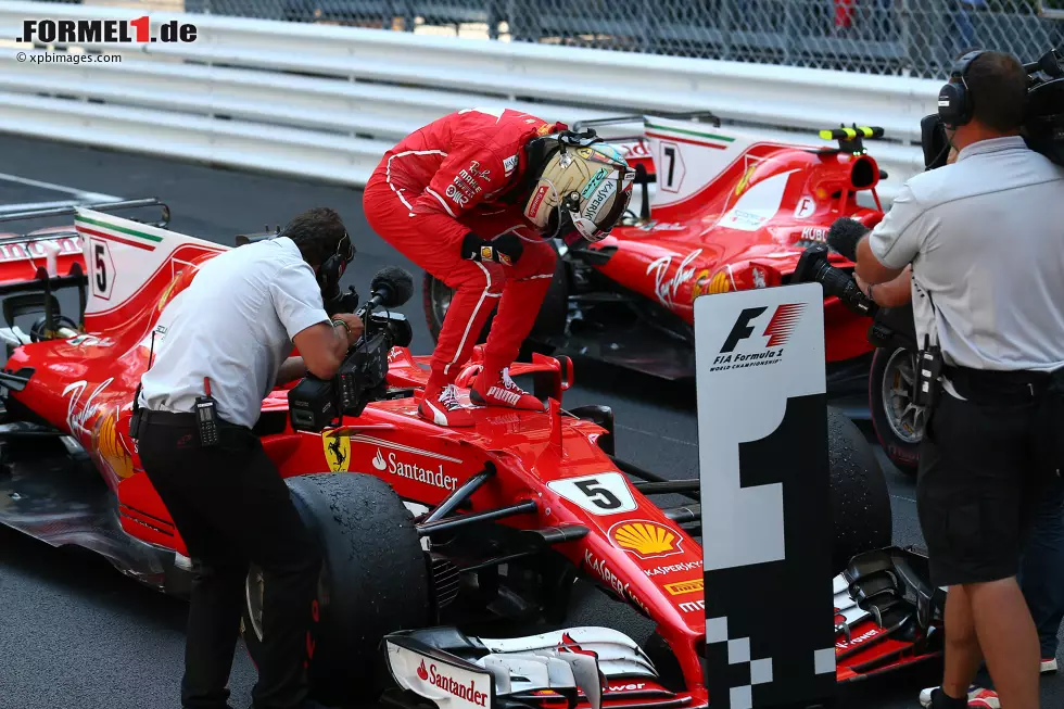 Foto zur News: Sebastian Vettel (Ferrari)