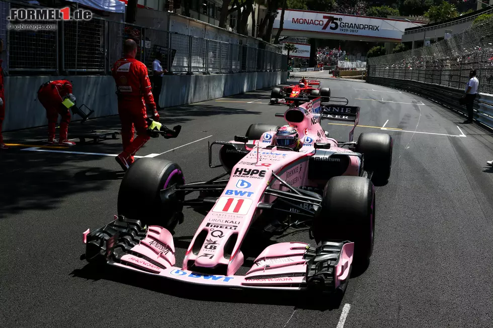 Foto zur News: Sergio Perez (Force India)