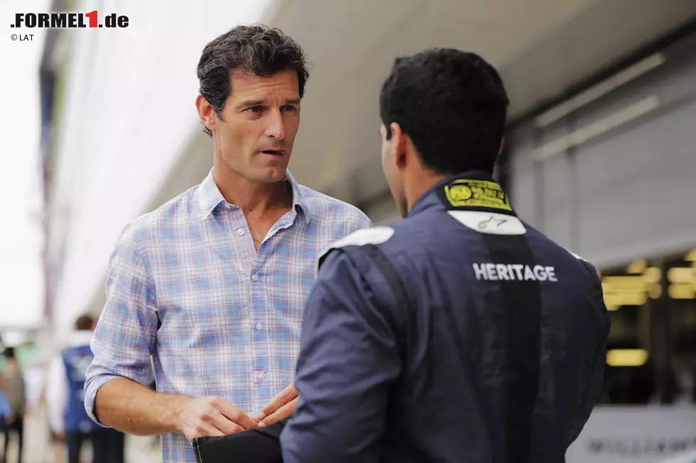 Foto zur News: Mark Webber und Karun Chandhok