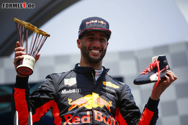 Foto zur News: Platz 5: Daniel Ricciardo (Red Bull) - 12,1 Prozent