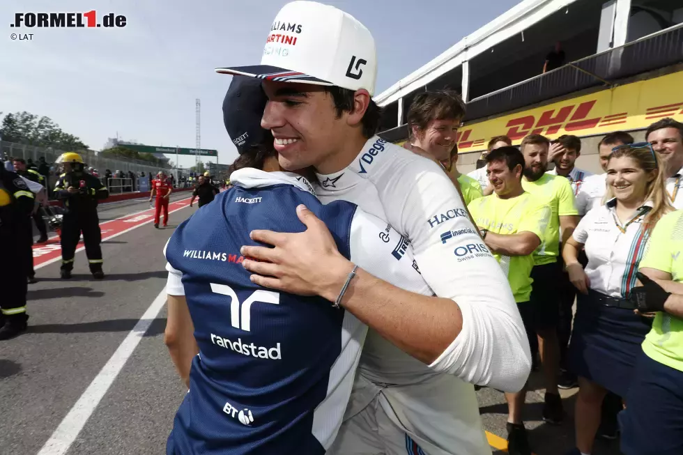 Foto zur News: Felipe Massa (Williams) und Lance Stroll (Williams)