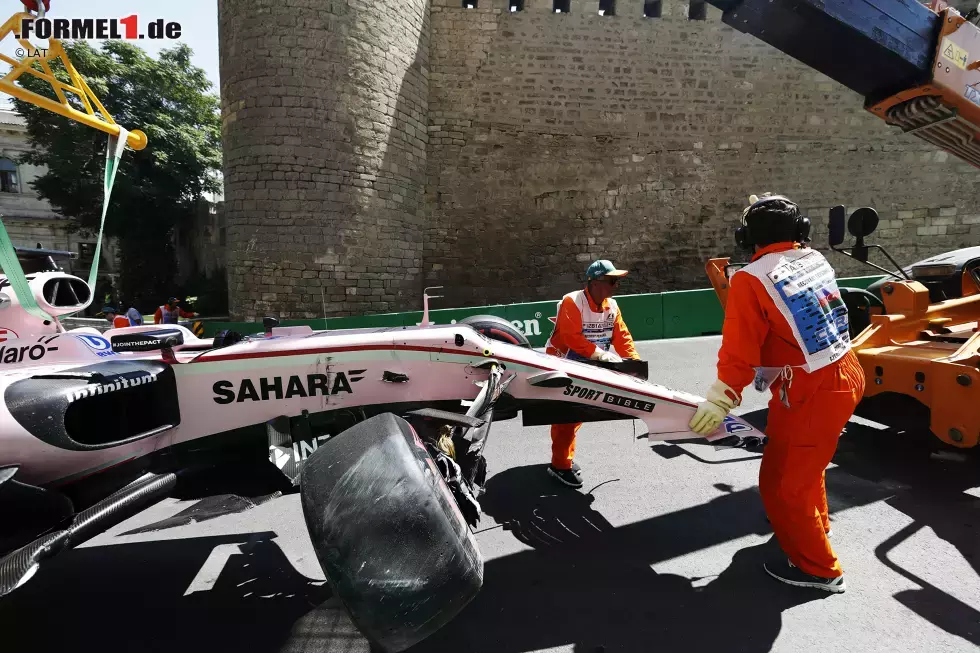 Foto zur News: Sergio Perez (Force India)