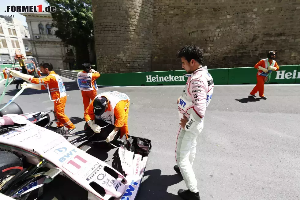 Foto zur News: Sergio Perez (Force India)