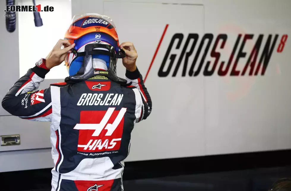 Foto zur News: Romain Grosjean (Haas)