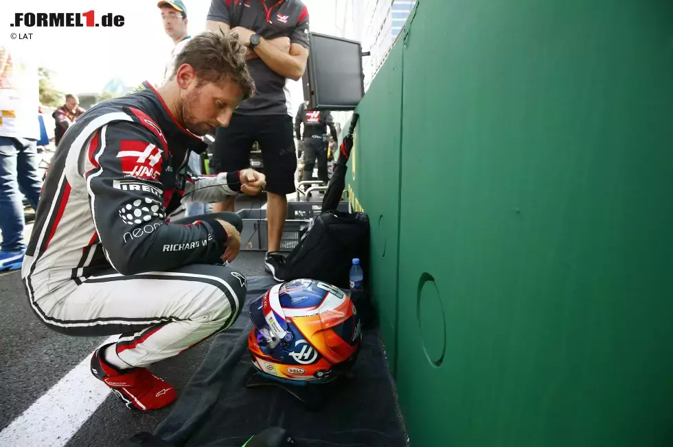 Foto zur News: Romain Grosjean (Haas)