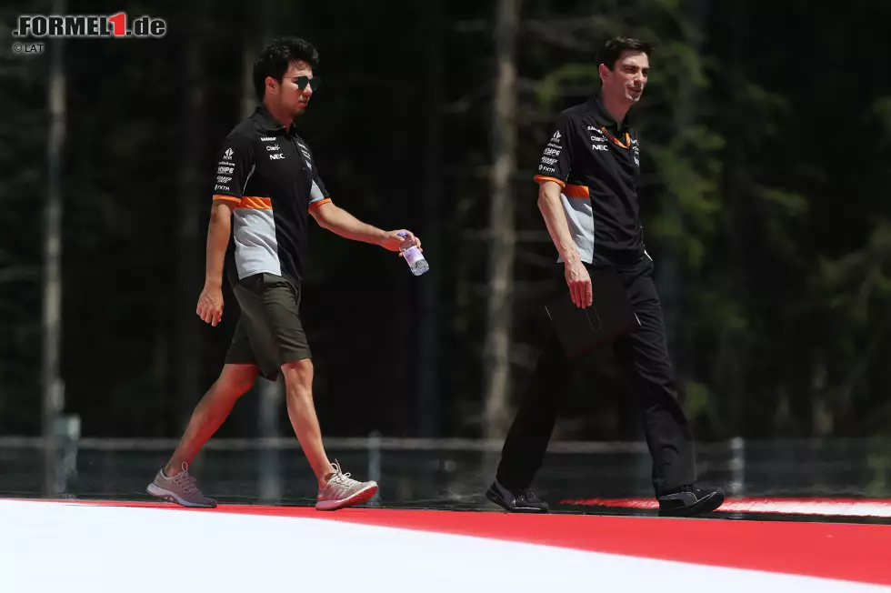 Foto zur News: Sergio Perez (Force India)