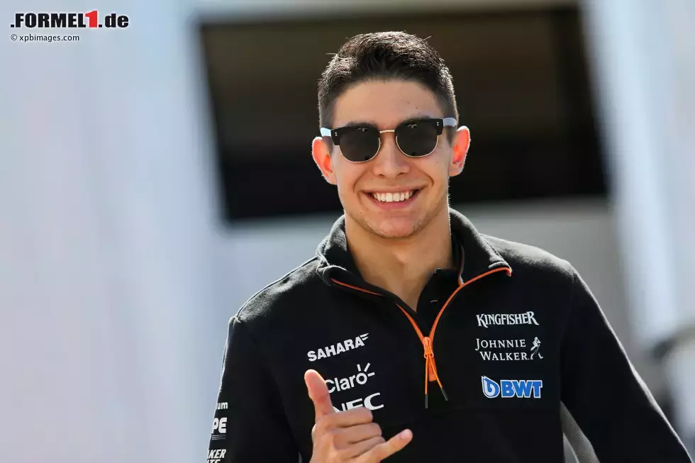 Foto zur News: Esteban Ocon (Force India)