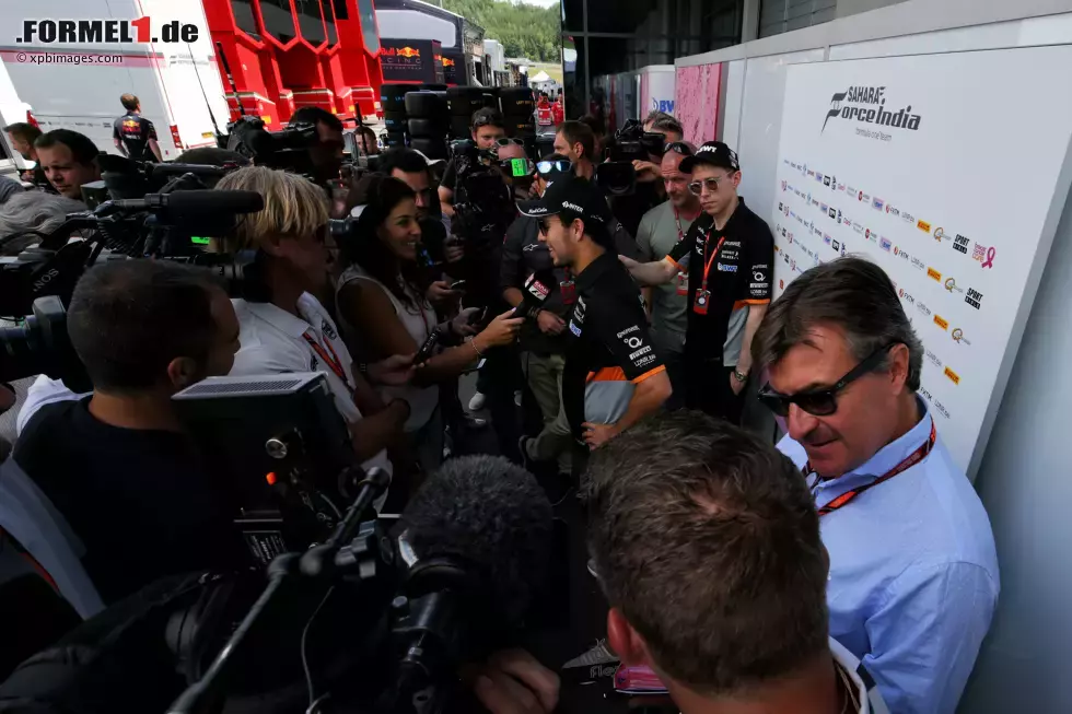 Foto zur News: Sergio Perez (Force India)