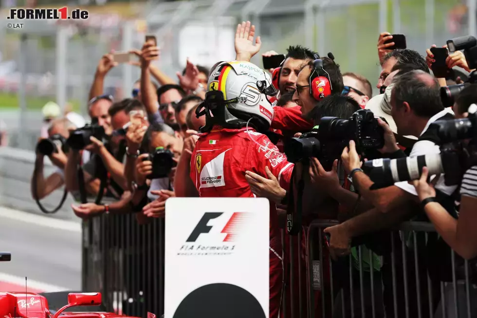 Foto zur News: Sebastian Vettel (Ferrari)