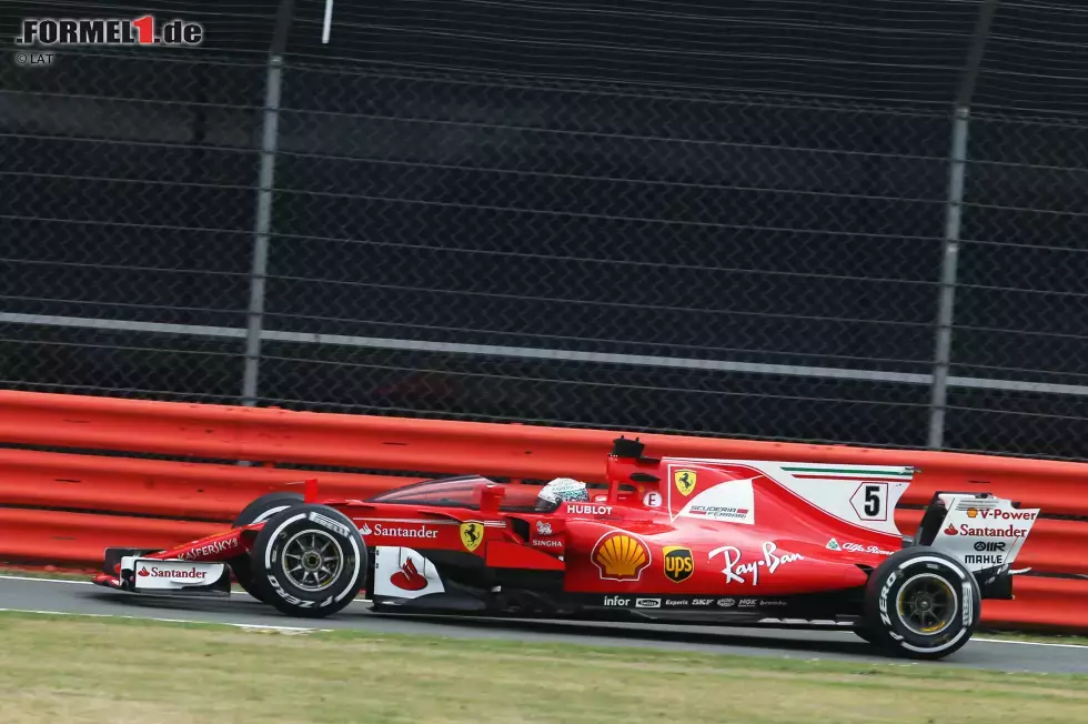 Foto zur News: Sebastian Vettel (Ferrari)