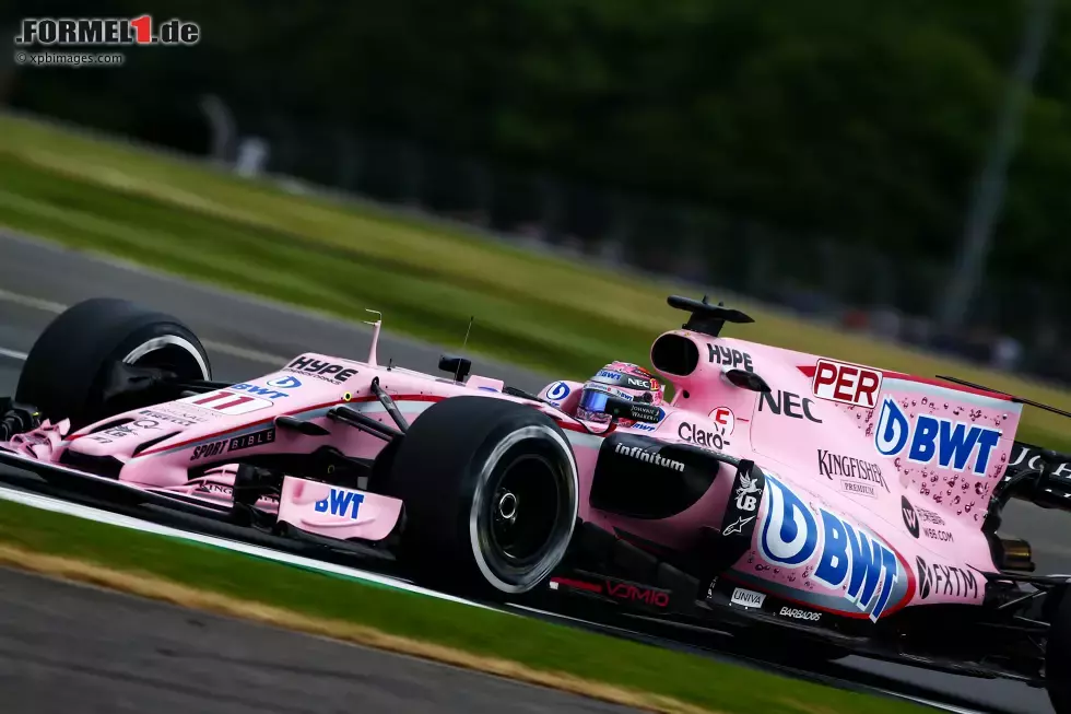 Foto zur News: Sergio Perez (Force India)