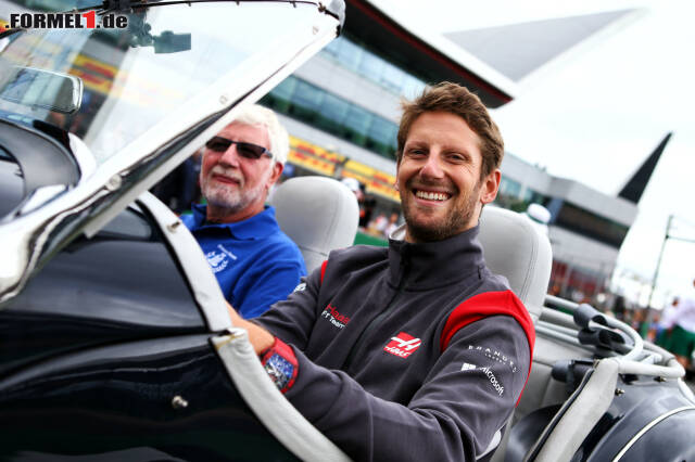 Foto zur News: Platz 8: Romain Grosjean (Haas) - 1,1 Prozent