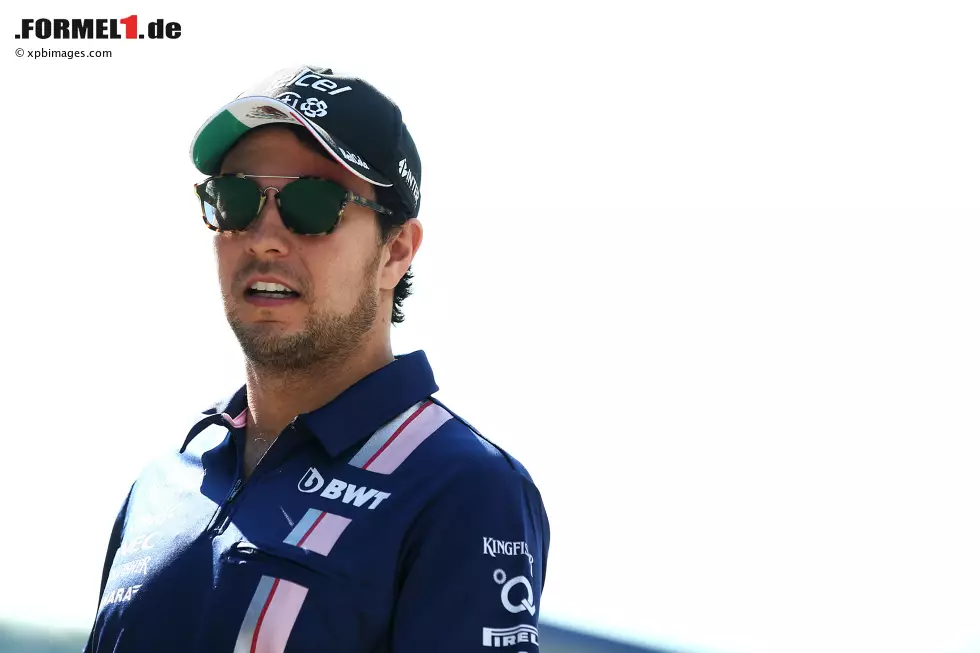 Foto zur News: Sergio Perez (Force India)