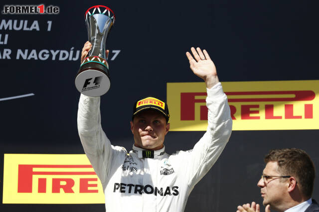 Foto zur News: Platz 9: Valtteri Bottas (Mercedes) - 1,0 Prozent