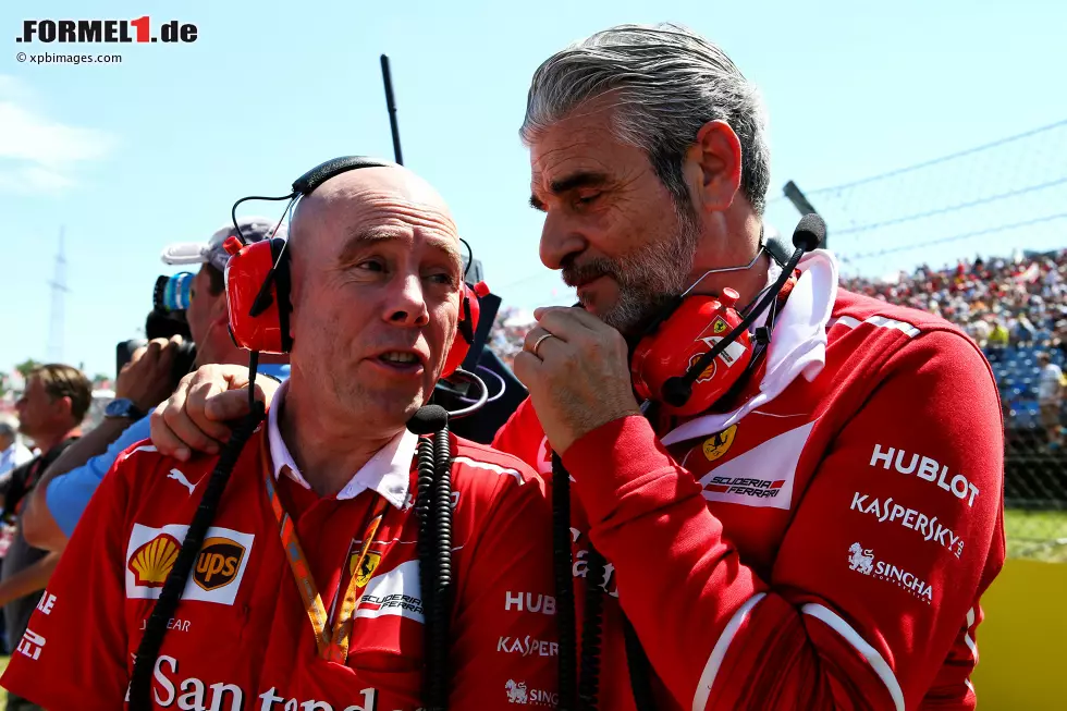 Foto zur News: Jock Clear und Maurizio Arrivabene