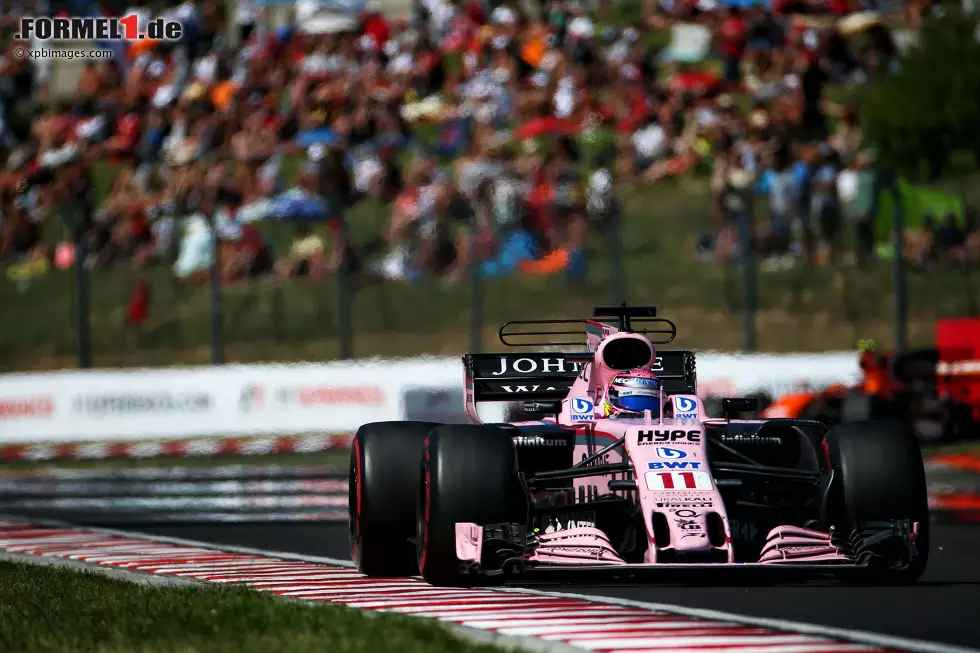 Foto zur News: Sergio Perez (Force India)