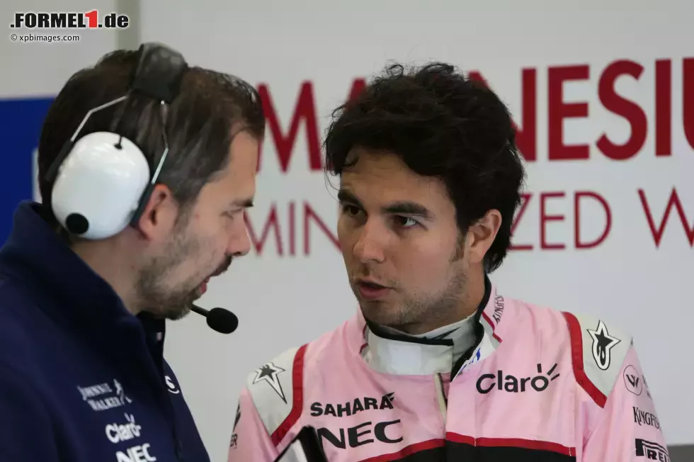 Foto zur News: Sergio Perez (Force India)