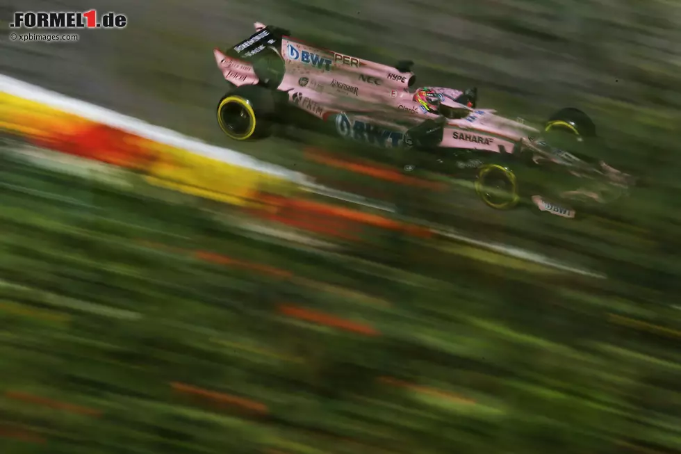 Foto zur News: Sergio Perez (Force India)