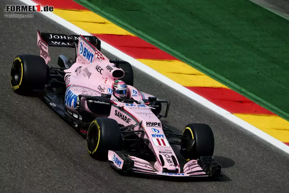 Foto zur News: Sergio Perez (Force India)