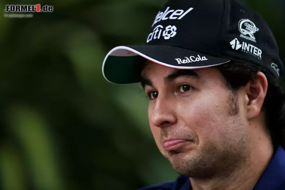 Foto zur News: Sergio Perez (Force India)