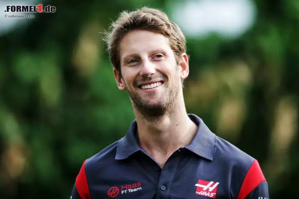 Foto zur News: Romain Grosjean (Haas)