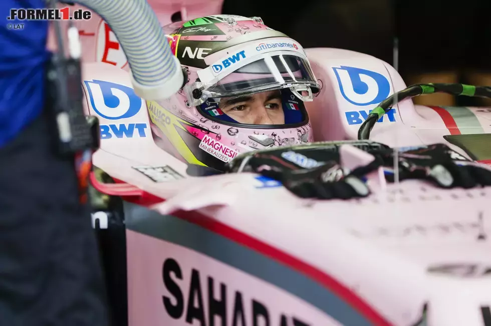 Foto zur News: Sergio Perez (Force India)