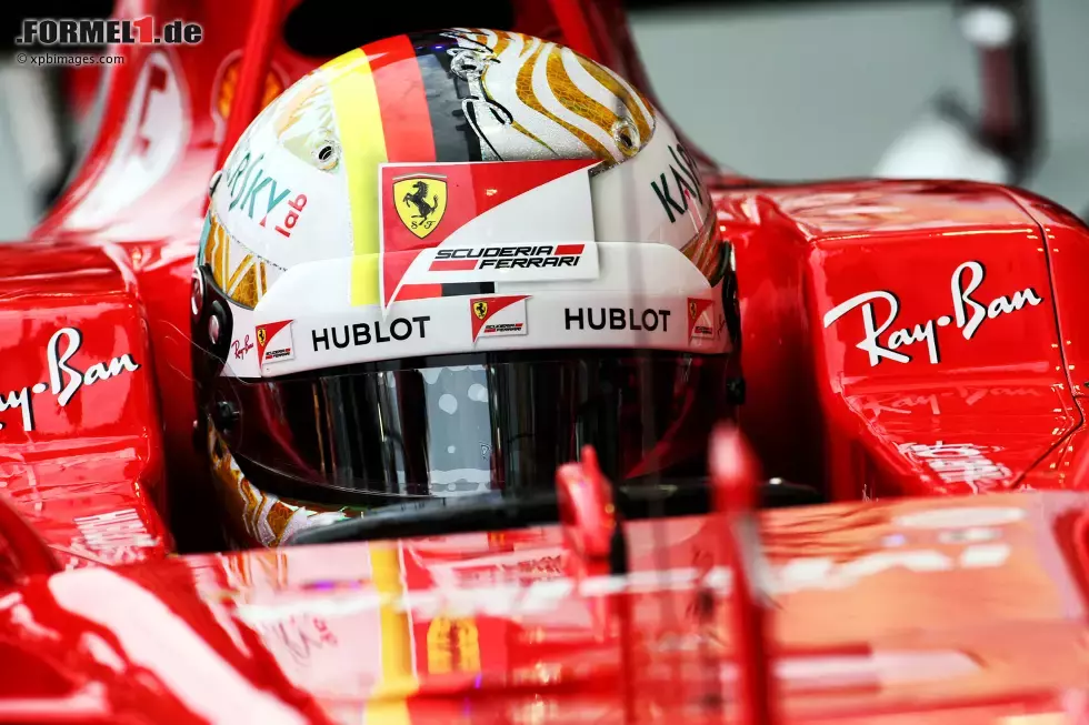 Foto zur News: Sebastian Vettel (Ferrari)