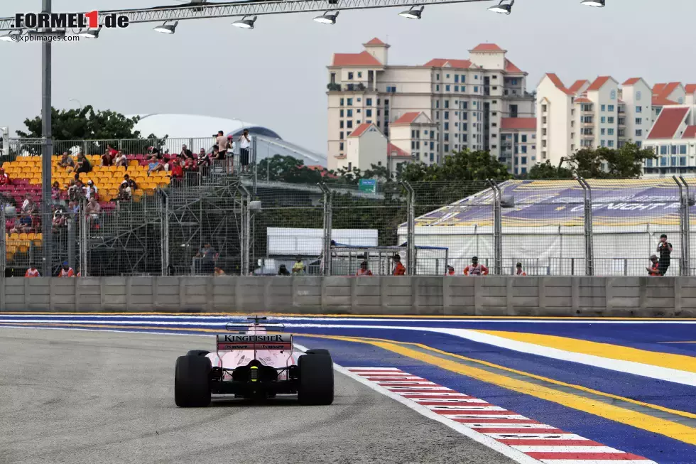 Foto zur News: Sergio Perez (Force India)